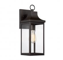 Savoy House Meridian CA M50024ORB - 1-Light Outdoor Wall Lantern in Oil Rubbed Bronze