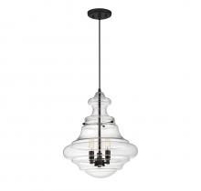 Savoy House Meridian CA M70058ORB - 3-Light Pendant in Oil Rubbed Bronze
