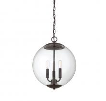 Savoy House Meridian CA M70060ORB - 3-Light Pendant in Oil Rubbed Bronze