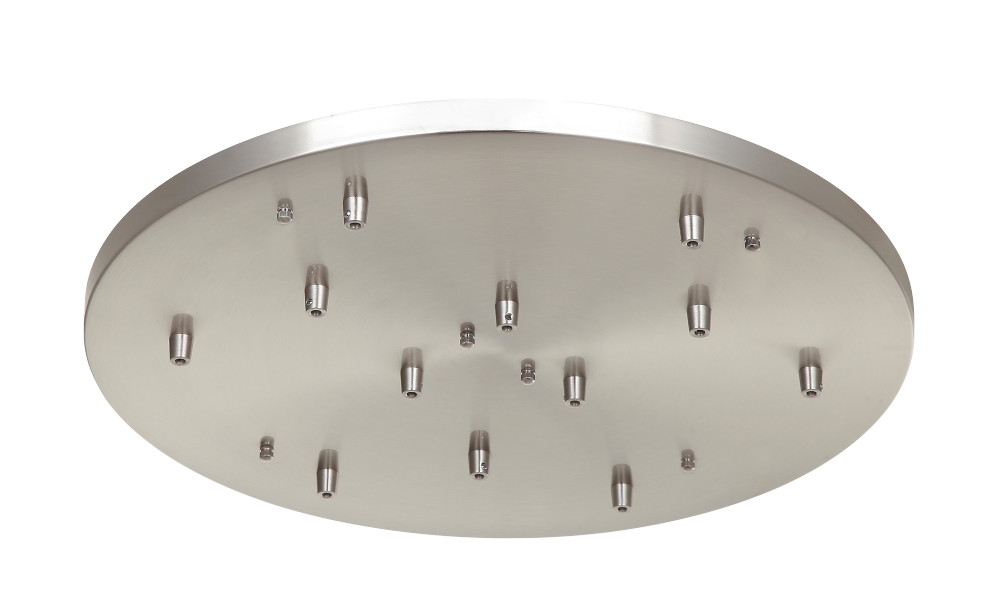 Multi Ceiling Canopy (line Voltage) Brushed Nickel Canopy