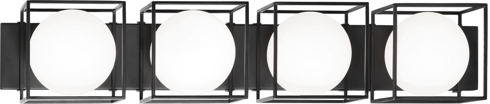 Squircle Black Wall Sconce