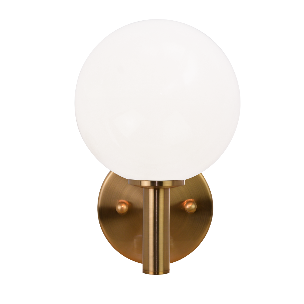 Cosmo Aged Gold Brass Wall Sconce