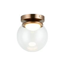 Matteo Lighting X61301AGCL - Boble Aged Gold Brass Flush Mounts