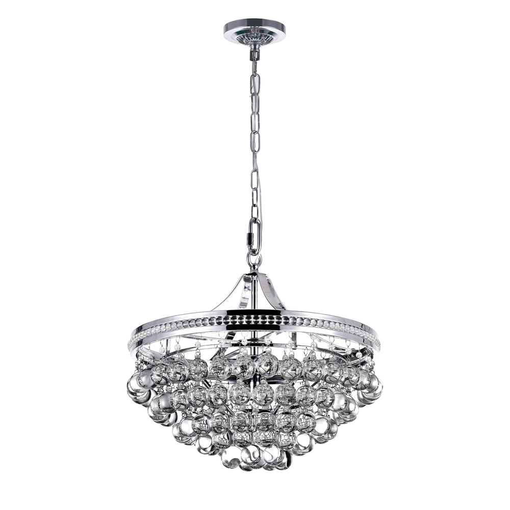 Seraphina 5 Light Chandelier With Chrome Finish