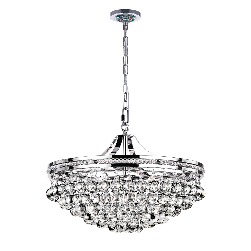 Seraphina 9 Light Chandelier With Chrome Finish