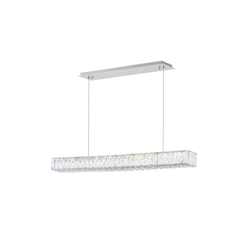 Willa LED Chandelier With Chrome Finish
