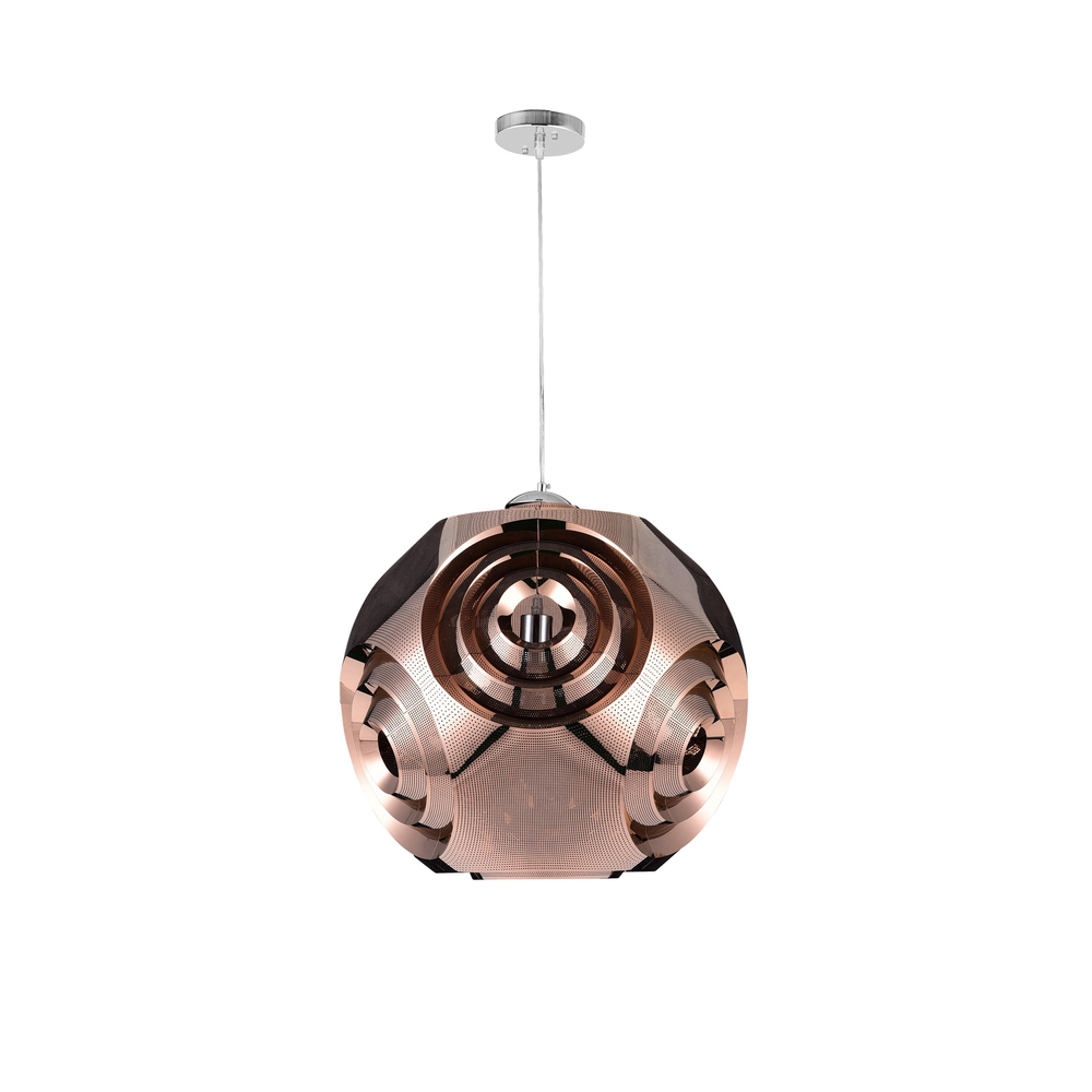 Kingsley 1 Light Pendant With Copper Finish