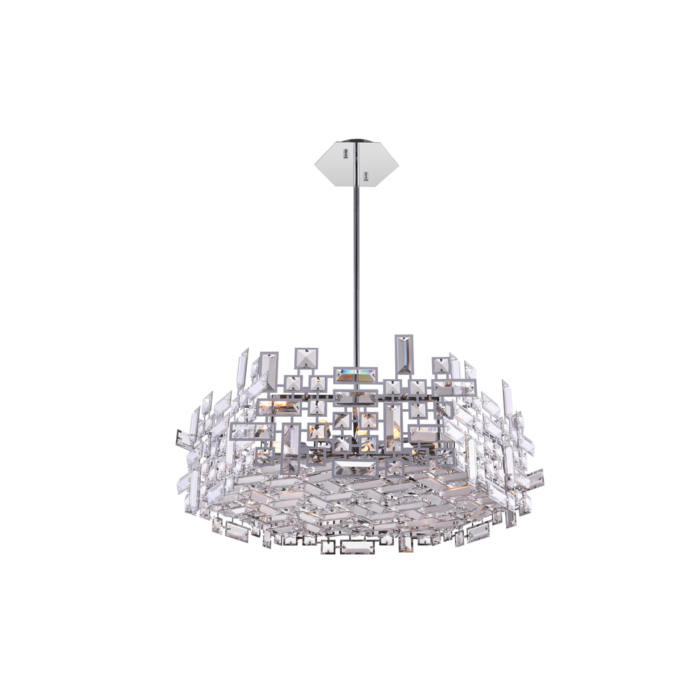 Arley 12 Light Chandelier With Chrome Finish