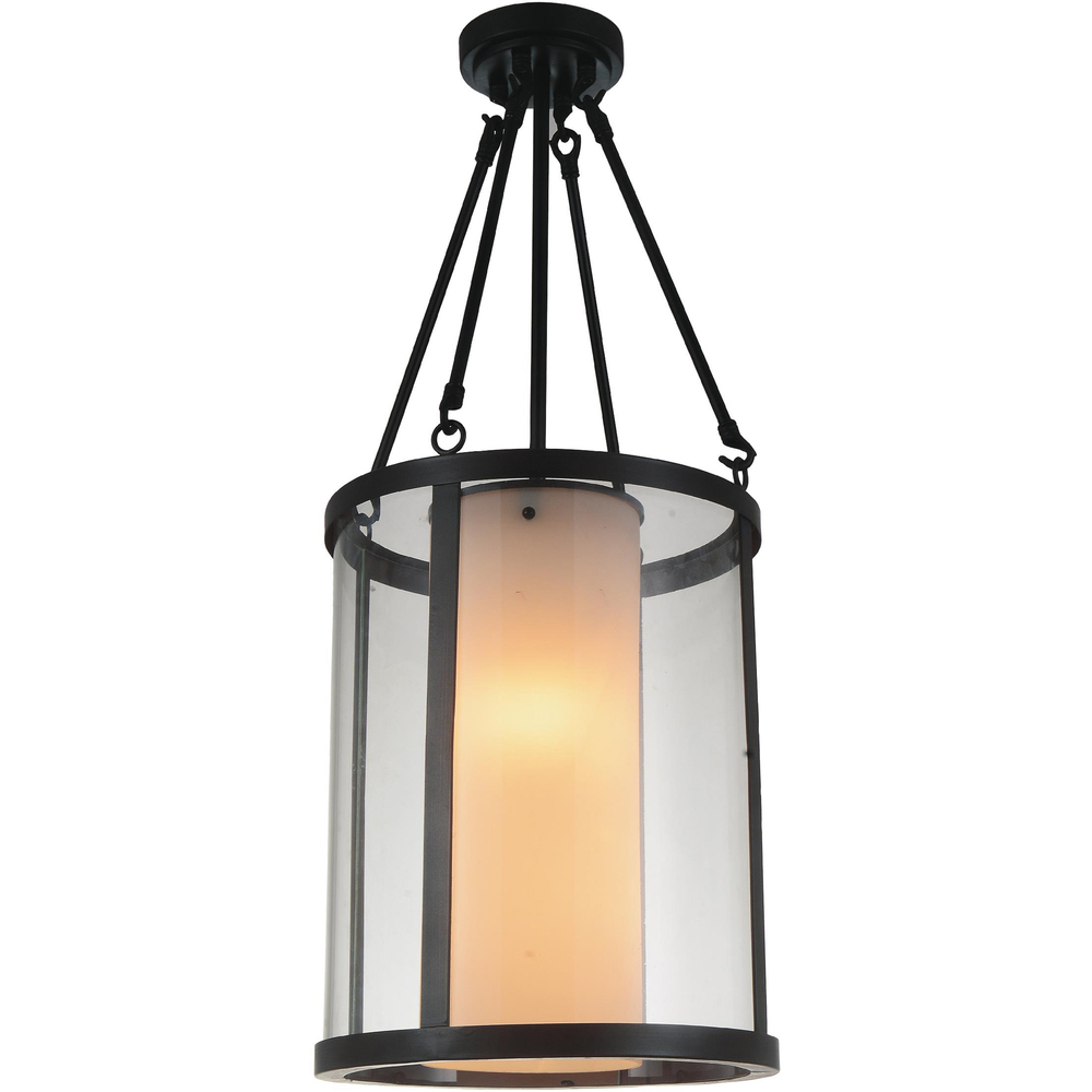 Danielle 2 Light Candle Mini Pendant With Oil Rubbed Brown Finish