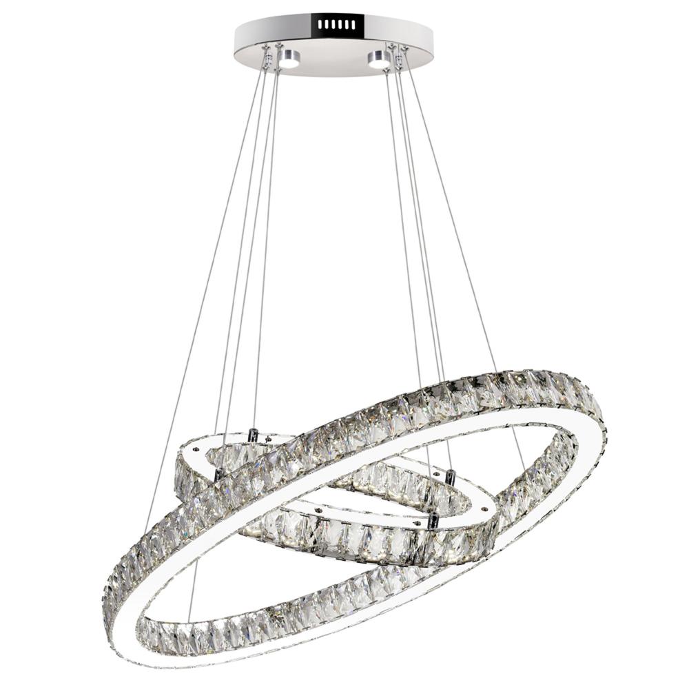 Florence LED Chandelier With Chrome Finish