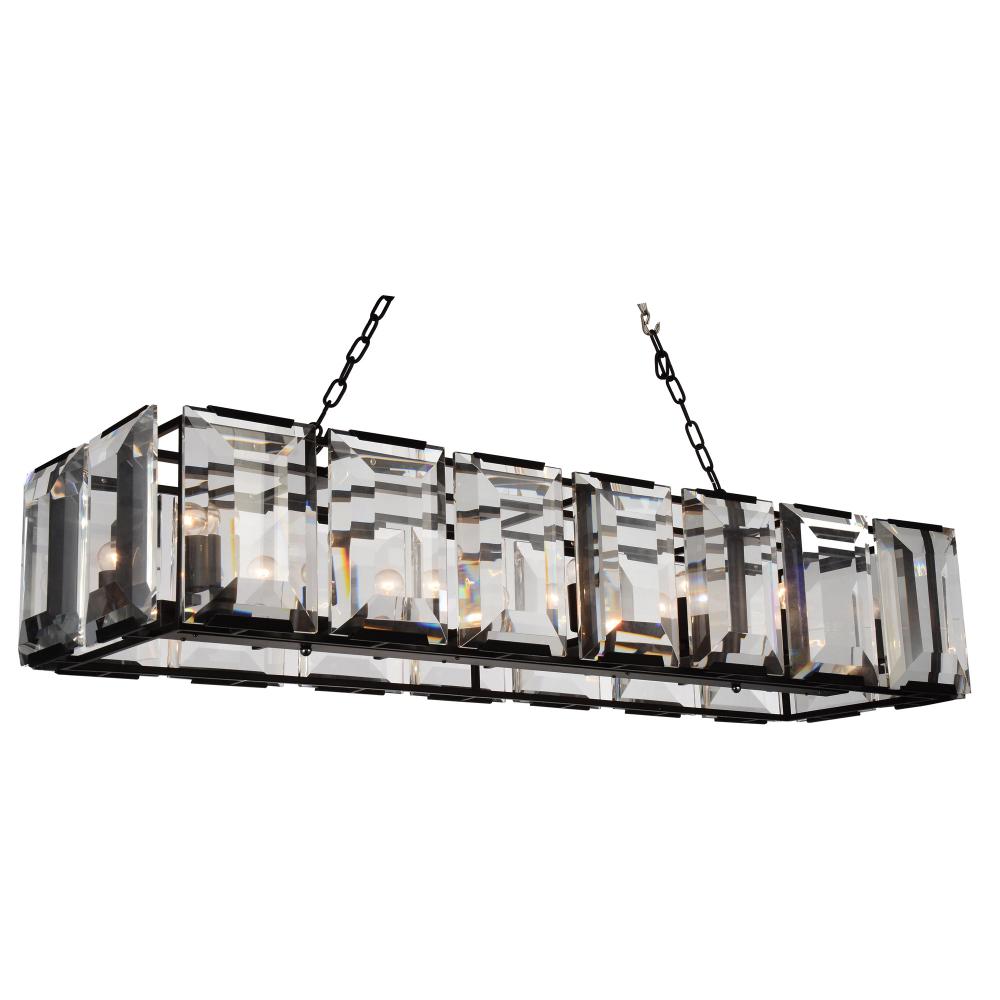 Jacquet 14 Light Chandelier With Black Finish