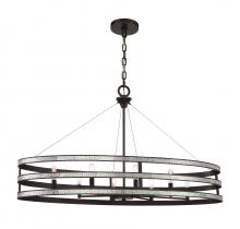 Savoy House Canada 1-1709-8-13 - Madera 8-Light Linear Chandelier in English Bronze
