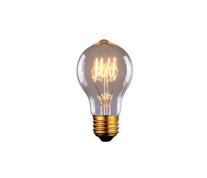 Bulb, Edison Bulbs, 60W E26, Clear Color, A60 Cone Shape, 2500hours