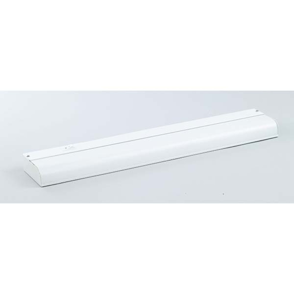Fluorescent, 22 1/4" Under Cabinet Fluorescent Strip Bar, Direct Wire, 1 Bulb, 14W T5 (Included)