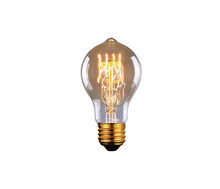 Canarm B-A60-23LG - Bulb, Edison Bulbs, 60W E26, Light Yellow Color, A60 Cone Shape, 2500hours