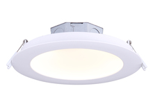 Canarm DL-6-15RR-WH-C - LED Recess Downlight, 6" White Color Trim, 15W Dimmable, 3000K, 820 Lumen, Recess mounted
