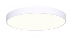 Canarm LED-CP9D10-WT - LED Edgeless Light, 9" White, 30W Dimmable, 3000K, 1800 Lumen, Surface Mounted