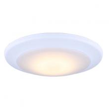 Canarm LED-SM6DL-WT-C - LED Disk, 6 IN White Color Trim, 15W Dimmable, 3000K, 1000 Lumen, Surface Mounted