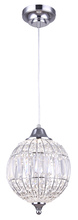 Canarm LPL145A09CH - TILLY, 8 1/2" LED Chain Pendant, Crystal, 15.5W LED (Integrated), Dimmable, 750 Lumens