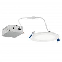 Kichler DLSL05R3090WHT - Direct-to-Ceiling 5 inch Round Slim 30K LED Downlight in White