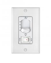 Hinkley Canada 980009FWH - Wall Control 3 Speed, On/Off Switch