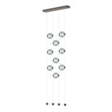 Hubbardton Forge - Canada 139057-LED-STND-05-YL0668 - Abacus 9-Light Ceiling-to-Floor LED Pendant