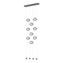 Hubbardton Forge - Canada 139057-LED-STND-20-YL0668 - Abacus 9-Light Ceiling-to-Floor LED Pendant