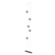 Hubbardton Forge - Canada 289520-LED-STND-20-YL0668 - Abacus 5-Light Floor to Ceiling Plug-In LED Lamp