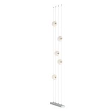 Hubbardton Forge - Canada 289520-LED-STND-82-GG0668 - Abacus 5-Light Floor to Ceiling Plug-In LED Lamp