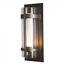 Hubbardton Forge - Canada 305899-SKT-77-ZS0664 - Torch  Seeded Glass XL Outdoor Sconce