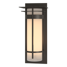 Hubbardton Forge - Canada 305995-SKT-77-GG0240 - Banded with Top Plate Extra Large Outdoor Sconce
