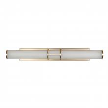Russell Lighting VL7053/SG - Cylindrius - LED CCT 36 Vanity In Soft Gold