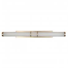Russell Lighting VL7054/SG - Cylindrius - LED CCT 48" Vanity in Soft Gold