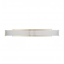 Russell Lighting VL7063/SG - Lateral - LED CCT 36 Vanity In Soft Gold