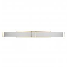 Russell Lighting VL7064/SG - lateral - LED CCT 48" Vanity in Soft Gold