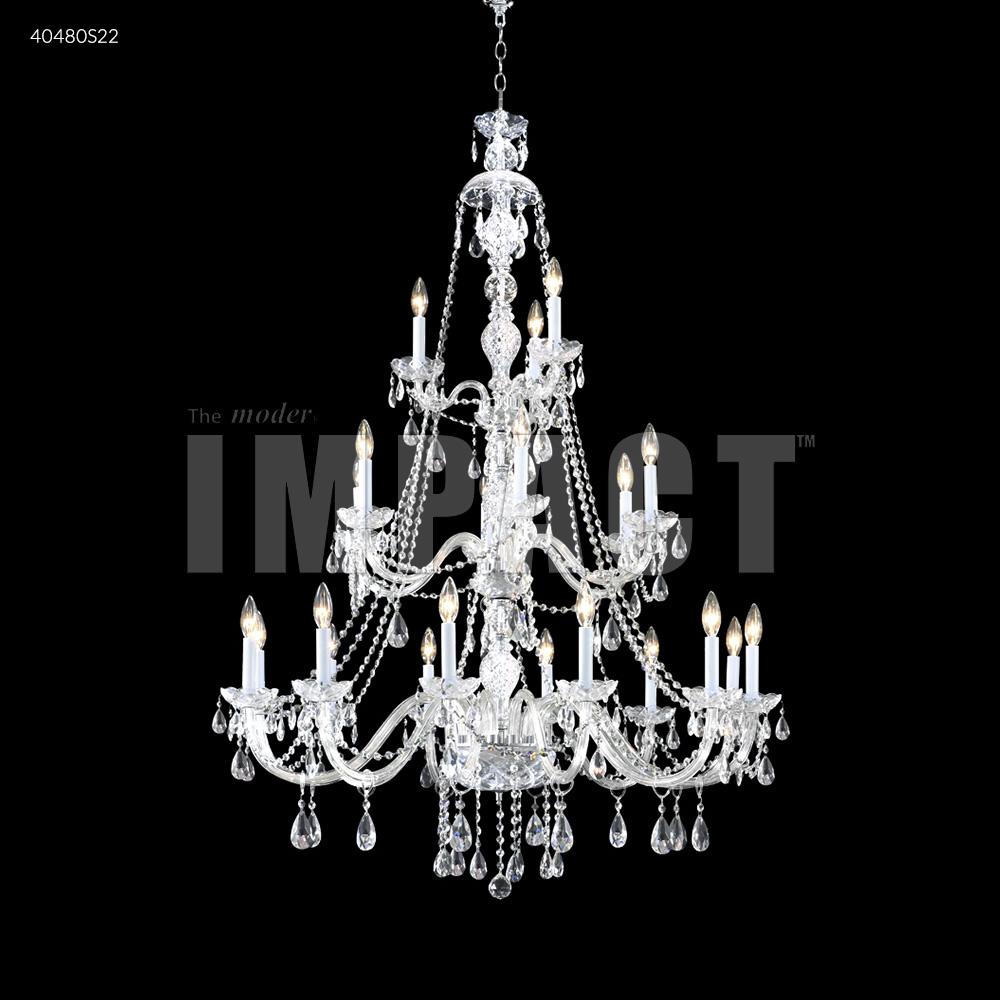 Palace Ice 21 Arm Chandelier