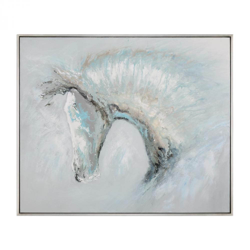 Uttermost Ice Illusion Horse Art