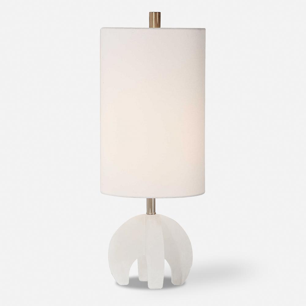 Uttermost Alanea White Buffet Lamp