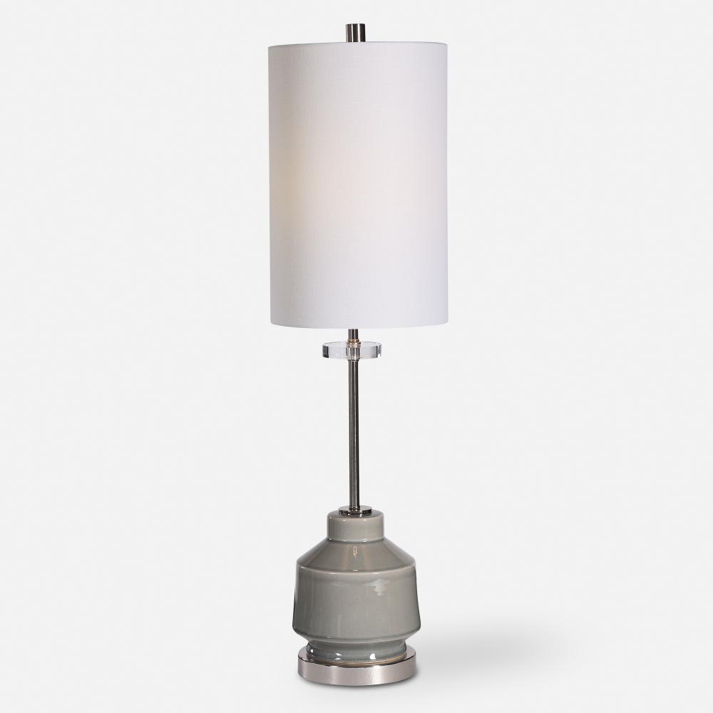Uttermost Porter Warm Gray Buffet Lamp