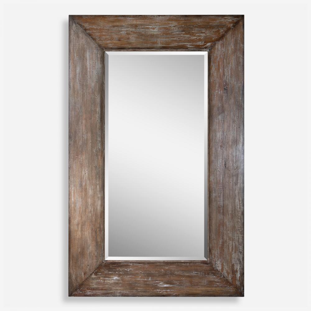 Uttermost Langford Large Wood Mirror