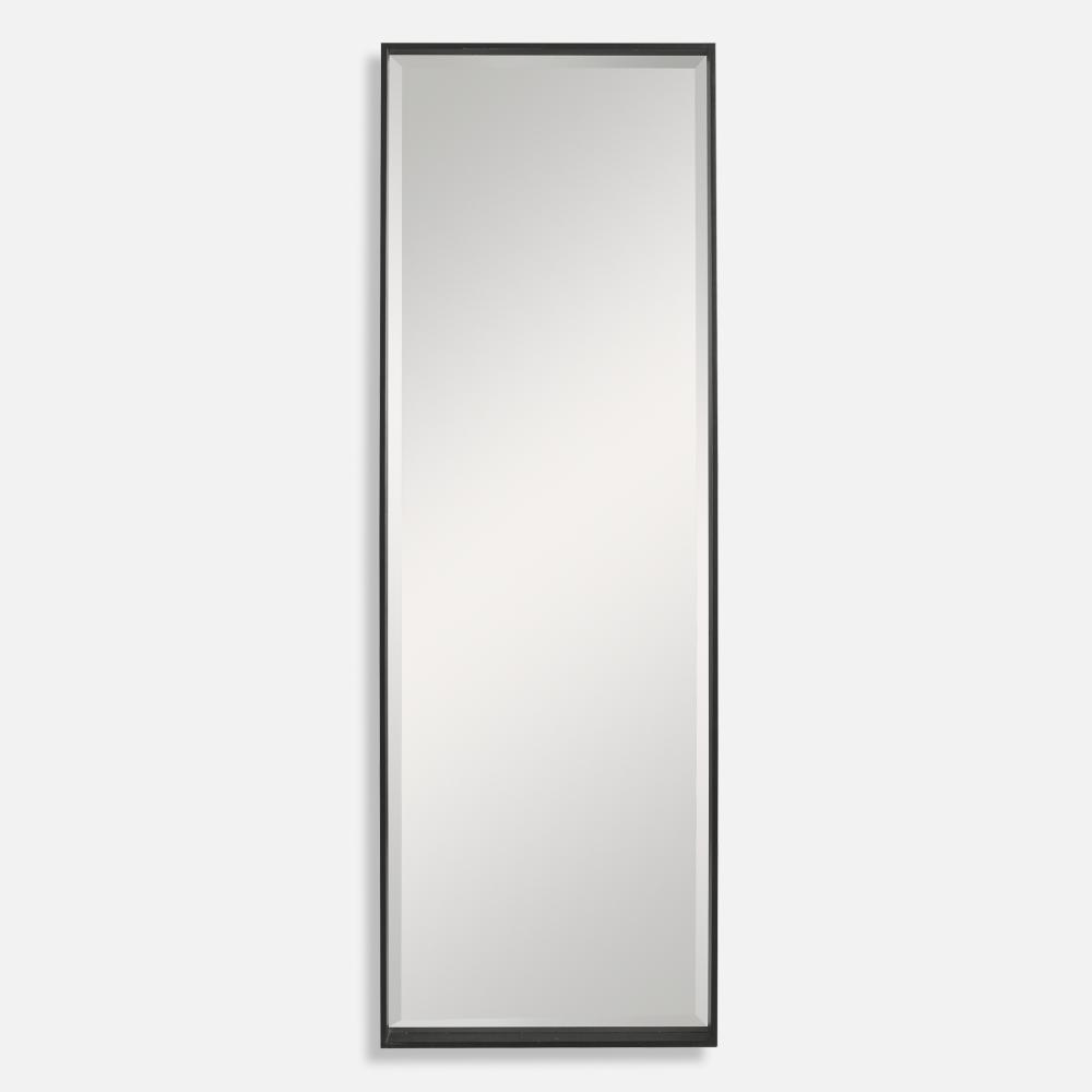 Uttermost Kahn Oversized Black Rectangular Mirror