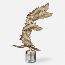 Uttermost 17513 - Uttermost Fall Leaves Champagne Sculpture