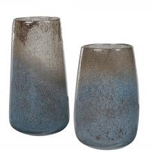 Uttermost 17762 - Uttermost Ione Seeded Glass Vases, S/2