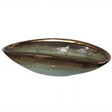 Uttermost 17855 - Uttermost Iroquois Green Glaze Bowl