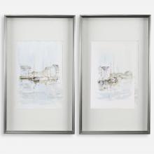 Uttermost 33714 - Uttermost New England Port Framed Prints, S/2