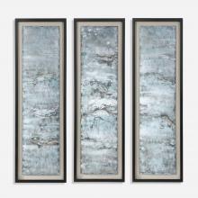 Uttermost 35374 - Uttermost Ocean Swell Painted Metal Art, S/3, 3 Cartons