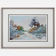 Uttermost 41418 - Uttermost Morning Lake Watercolor Framed Print