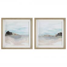Uttermost 41445 - Uttermost Glacial Coast Framed Prints, Set/2