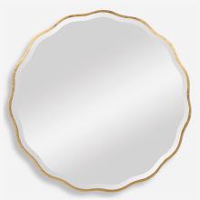 Uttermost 09611 - Uttermost Aneta Gold Round Mirror