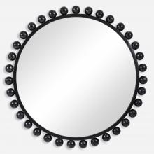 Uttermost 09694 - Uttermost Cyra Black Round Mirror